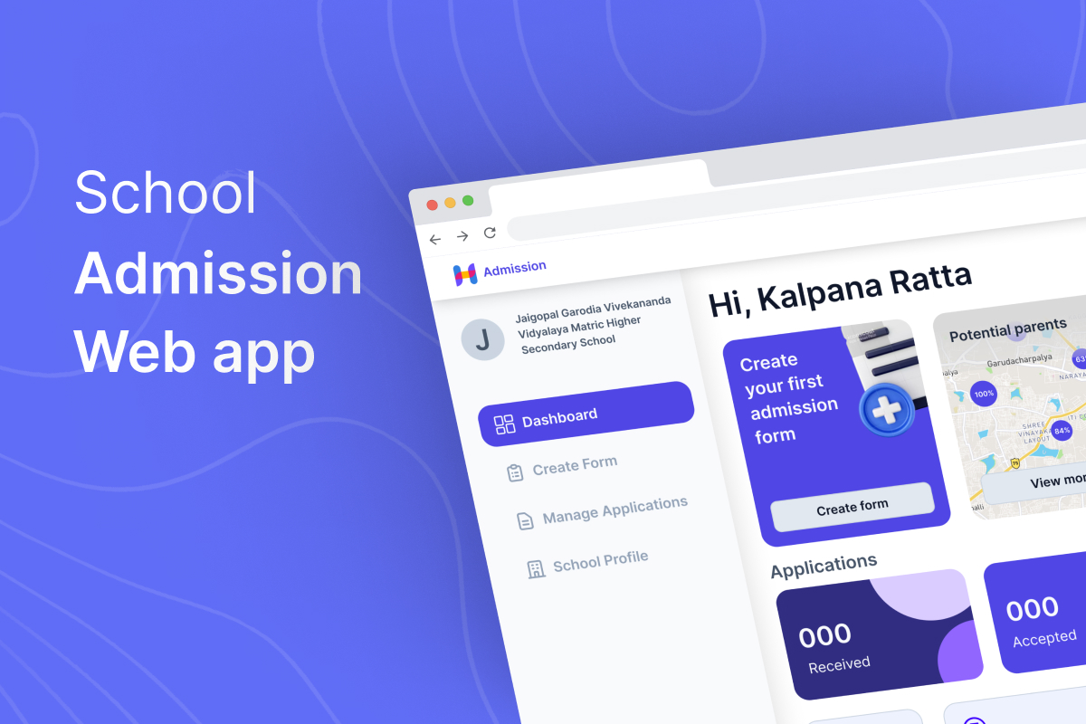 School Admissions Platform